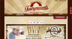Desktop Screenshot of lccfairgrounds.com